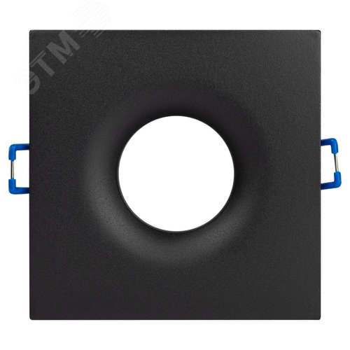 Светильник встраиваемый алюминиевый KL104 BK MR16 GU5.3 черный - фото 4