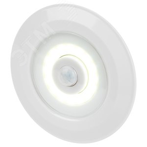 Фонарь светодиодный подсветка SB-804 пушлайт с датчиком движения 3W COB 3хAAA элементы питания в комплект не входят - фото 6