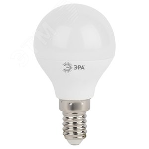 Лампа светодиодная LED P45-5W-840-E14 (диод, шар, 5Вт, нейтр, E14 (10/100/3600) Б0028487 ЭРА - 3