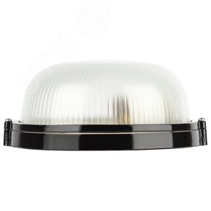 Светильник НБП 03-60-001 Акватермо алюминий/стекло IP54 E27 max 60Вт D176 круг черный - фото 3