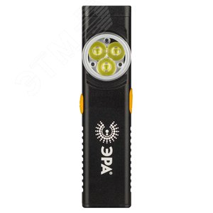 Фонарь LED рабочий аккумуляторный 11 режимов магнит клипса турбо режим 10Вт серия Практик RA-707 ЭРА - фото 2