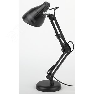 Светильник настольный N-123-Е27-40W-BK черный - фото 7