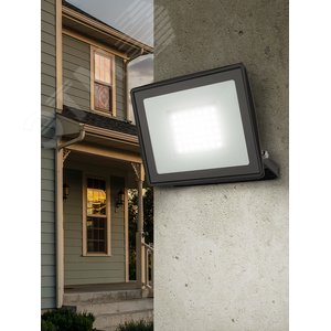 Прожектор светодиодный ДО-50 Вт 6500К 4000 Лм IP65 черный 50w холодный 200-240В LPR-023-0-65K-050 - фото 5