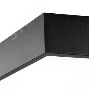 Светильник светодиодный Geometria Hexagon SPO-122-B-40K-066 66Вт 4000К 4800Лм IP40 800х800х80 черный подвесной - фото 3