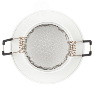 Светильник встраиваемый алюминиевый KL109 WH/SL MR16 GU5.3 белый/серебро матовый - фото 6