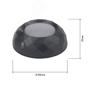 Фонарик туристический кемпинговый на липучке на батарейках 3хААА в палатку, сенсорный, беспроводной SB-507 Луна - фото 5