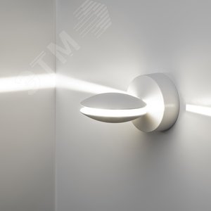 Декоративная подсветка WL44 WH светодиодная 9Вт 3500К белый IP54 для интерьера, фасадов зданий