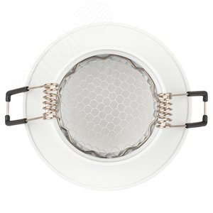 Светильник встраиваемый алюминиевый под лампу MR16 /GU5.3 KL109 WH белый матовый - фото 4