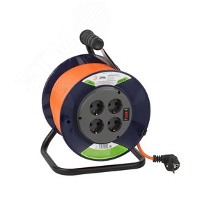 Изображение товара Удлинитель силовой RPx-4es-3x1.5-40m на п. катушке c/з 4 гн 40м ПВС 3х1.5 RPx-4es-3x1.5-40m (шт)