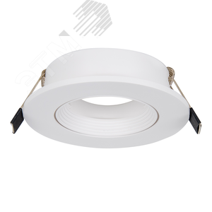 Встраиваемый светильник декоративный KL92 WH MR16/GU5.3 белый, пластиковый (MR16/GU5.3 в комплект не входит)