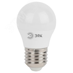 Лампа светодиодная Эра LED P45-7W-827-E27 (диод, шар, 7Вт, тепл, E27) Б0020550 ЭРА - 3