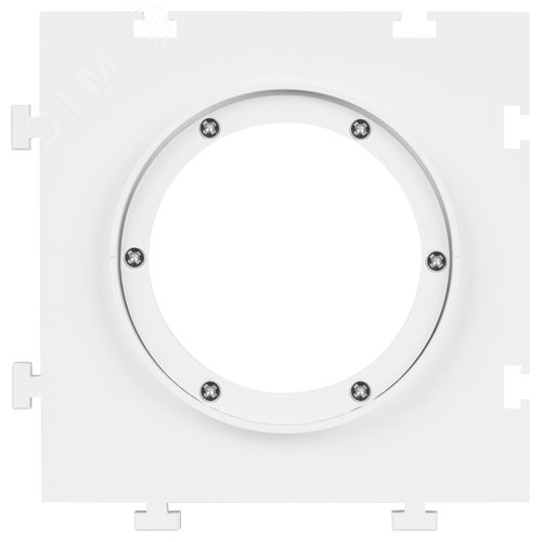 Закладная платформа для светильников встраиваемых D90мм белая KL114 WH - фото 3