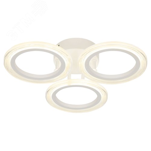 Светильник светодиодный потолочный ДПБ-39Вт 2294Лм Модерн Ring CLL-1-39 WH - фото 1