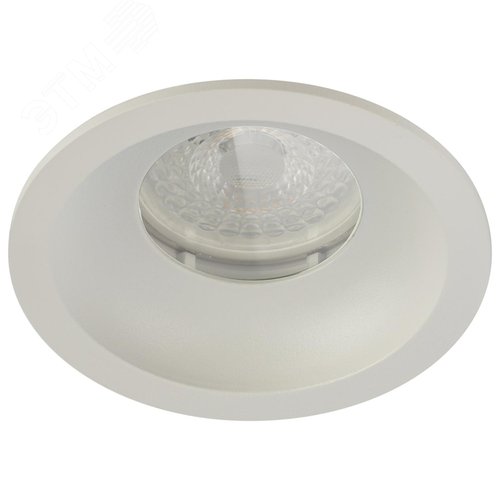 Светильник встраиваемый влагозащищенный под лампу MR16/GU5.3 (в комплект не входит) IP44 белый матовый WR4 SWH - фото 6