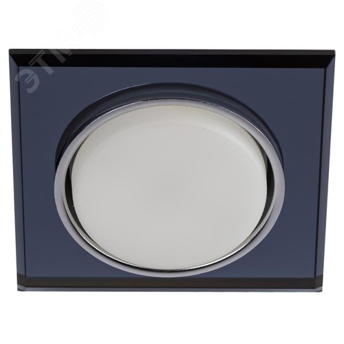 Светильник встраиваемый со светодиодной подсветкой DK LD50 BK GX53 черный - фото 3