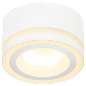 Светильник встраиваемый под лампу GX53 DK113 WH белый - фото 1