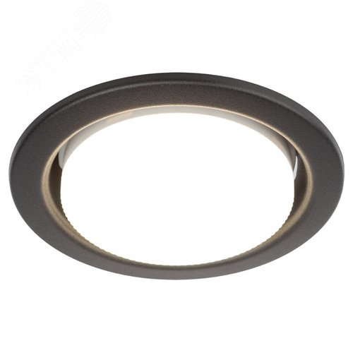 Светильник встраиваемый под лампу GX53 KL35 SBK (к) черный матовый - фото 3