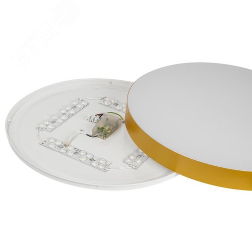 Светильник потолочный светодиодный Relict 48 Pult SPB-6-60-RC MG с ДУ 60Вт 3000-6500К Золото - фото 5