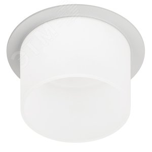 Светильник встраиваемый декоративный DK106 WH MR16 GU5.3 белый - фото 1