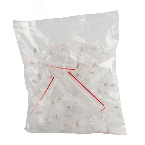 Джек RJ-1 RJ-45 8P8C CAT 5e - фото 4