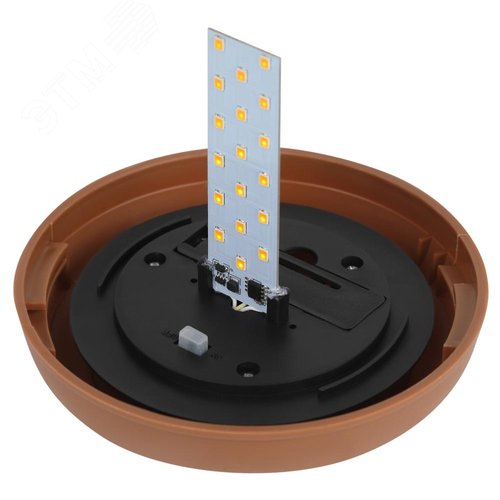 Светильник уличный ERASF22-35 на солнечной батарее садовый Факел бамбук - фото 5