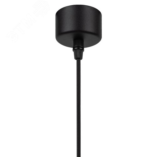 Светильник подвесной (подвес) PL18 BK/GR MR16 GU10 потолочный цилиндр черный, серый - фото 6