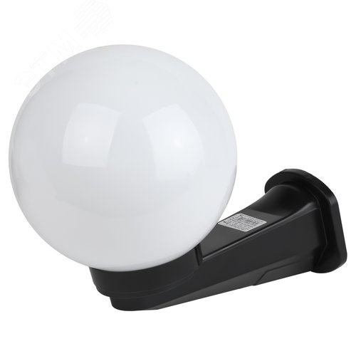 Изображение товара Светильник настенный НБУ 01-60-201 шар опаловый IP44 Е27 max60Вт d200mm с настенным крепежом (шт)