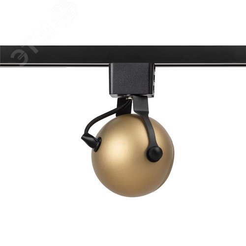 Светильник трековый однофазный TR35-GU10 MG MR16 матовое золото под лампу - фото 4