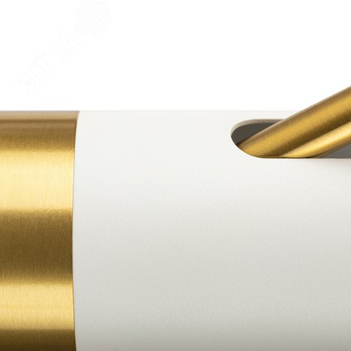 Светильник подвесной потолочный PL33 WH/GD MR16 GU10 цилиндр белый, золото - фото 11