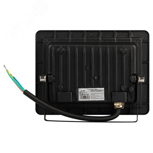 Прожектор светодиодный ДО-50 Вт зеленый цвет свечения 5000 Лм IP65 200-240В черный корпус 50w LPR-025-GREEN-050 - фото 4