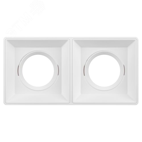 Светильник настенно-потолочный спот OL24-2 WH MR16/GU5.3, белый, поворотный лампа MR16 ( в комплект не входит) - фото 6