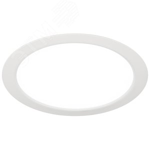 Светильник светодиодный встраиваемый LED 17-24-6K круглый 24Вт 6500K - фото 1