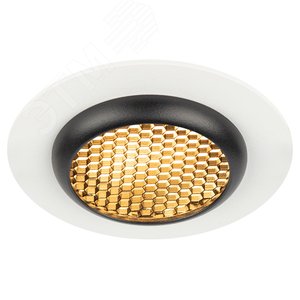 Светильник встраиваемый алюминиевый KL109 WH/BK MR16 GU5.3 белый/черный матовый - фото 4