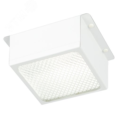 Светильник светодиодный ДВО-6Вт 570Лм 5000K IP20 ГРИЛЬЯТО Домино 100х100 белый Призма DVO21-06-P-5K80-5 - фото 1