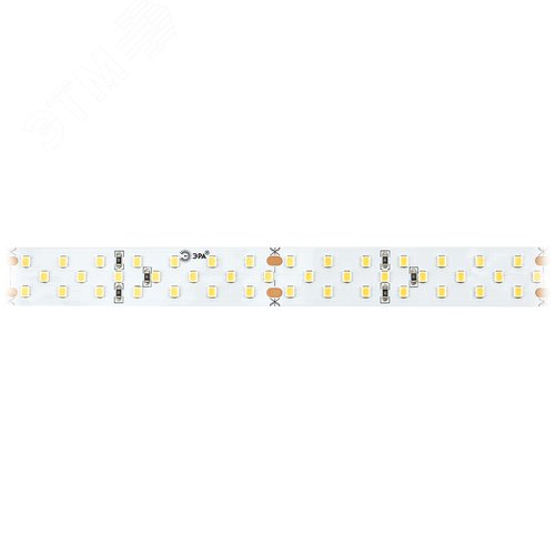 Лента светодиодная 27Вт/м 24В 3000К IP33 252LED/м LS2835-27-252-24-33-3000К-triple-5m - фото 4