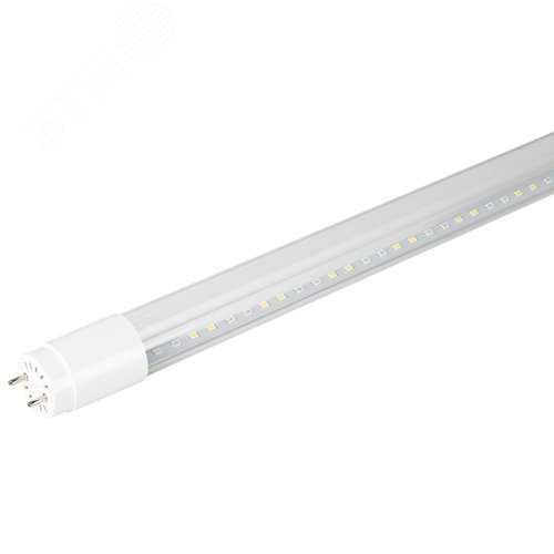 Светильник для растений, фитолампа светодиодная линейная FITO-9W-Rа90-Т8+FITO-Holder IP65 2хG13 с выключателем, 1.5м - фото 3