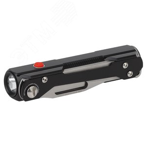 Фонарик карманный аккумуляторный, ударопрочный металлический корпус, перочинный ножик, powerbank USB, диммер MA-702 Кинжал Армия России - фото 1