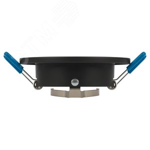 Светильник встраиваемый алюминиевый KL107 BK/GD MR16 GU5.3 черный золото - фото 7