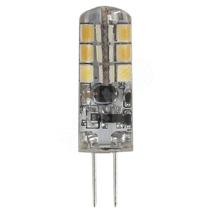 Лампа светодиодная LED 1.5Вт JC 4000К G4 нейтральный капсула 12V Б0033190 ЭРА