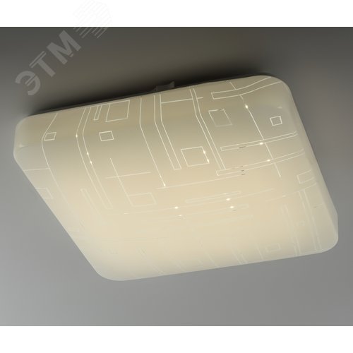 Светильник потолочный Классик без ДУ SPB-6-24 Nancy S светодиодный без ДУ квадратный - фото 10