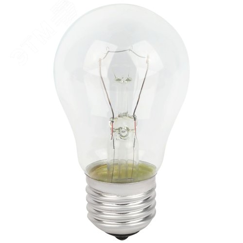 Изображение товара Лампа накаливания 40Вт 230В груша прозрачная цветная коробка A-40-E27-230-CL (шт)