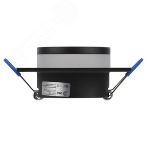 Светильник встраиваемый алюминиевый KL88 BK MR16/GU5.3 черный - фото 6