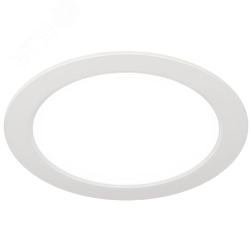 Светильник светодиодный встраиваемый LED 17-15-6K круглый 15Вт 6500К - фото 3