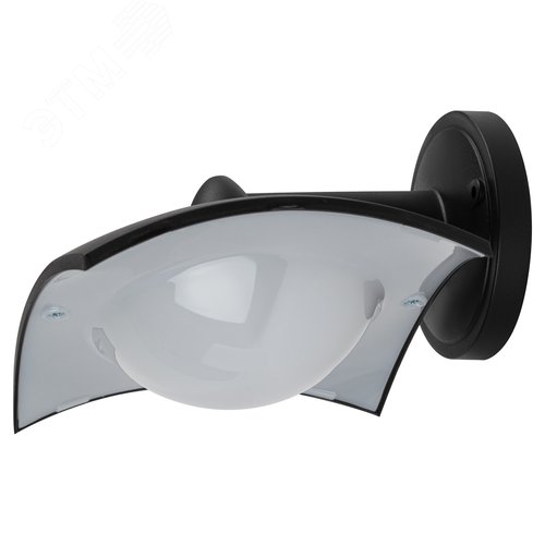 Светильник светодиодный ДБУ 8Вт 3000K IP44 07-8-004 Дели 4 черный 4 гранный - фото 3