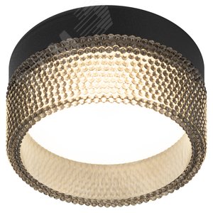 Светильник встраиваемый под лампу GX53 DK97 BK/BK черный - фото 1