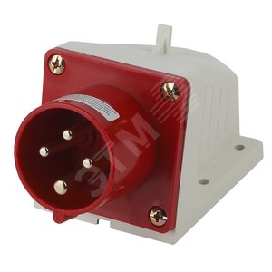 Изображение товара Вилка стационарная 514 3Р+РЕ 16А 380В IP44 (10/60/960) VS-16-3P-PE-IP44 (шт)
