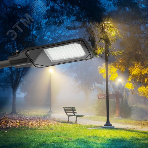 Светильник уличный светодиодный ДКУ 50Вт 5000К 5000Лм IP65 КСС Д DOB SMD 48мм SPP-504-0-50K-050 - фото 11