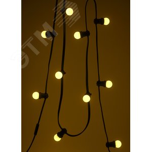Лампа светодиодная для Белт-Лайт диод. шар, желт., 4SMD, 1W, E27 ERAYL45-E27 LED Р45-1W-E27 Б0049576 ЭРА - 5