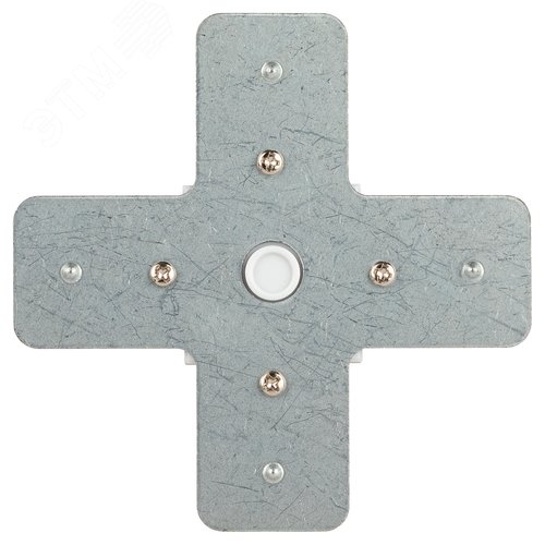 Коннектор TR-1PA-СX-WH X-образный для однофазного шинопровода белый - фото 5