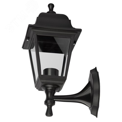 Светильник настенный НБУ 04-60-001 четырехгранный черный IP44 Е27 max60Вт - фото 2